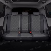 Чехлы Автопилот Экокожа Ромб на Hyundai Getz 2002-2011 г.в. Чехлы Автопилот Экокожа Ромб на Hyundai Getz 2002-2011 г.в.