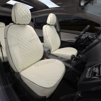 Чехлы Автопилот Экокожа Ромб на Hyundai Getz 2002-2011 г.в. Чехлы Автопилот Экокожа Ромб на Hyundai Getz 2002-2011 г.в.