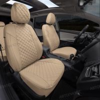 Чехлы Автопилот Экокожа Ромб на Hyundai Getz 2002-2011 г.в. Чехлы Автопилот Экокожа Ромб на Hyundai Getz 2002-2011 г.в.