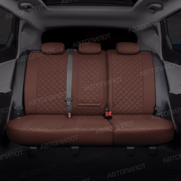 Чехлы Автопилот Экокожа Ромб на Hyundai Getz 2002-2011 г.в. Чехлы Автопилот Экокожа Ромб на Hyundai Getz 2002-2011 г.в.