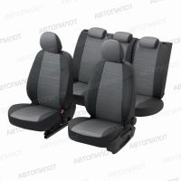 Чехлы Автопилот Алькантара на Hyundai Getz 2002-2011 г.в. Чехлы Автопилот Алькантара на Hyundai Getz 2002-2011 г.в.