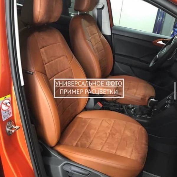 Чехлы Автопилот Алькантара на Hyundai Getz 2002-2011 г.в. Чехлы Автопилот Алькантара на Hyundai Getz 2002-2011 г.в.