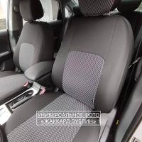 Чехлы Жаккард на Hyundai Solaris седан 2010-2017 г.в.