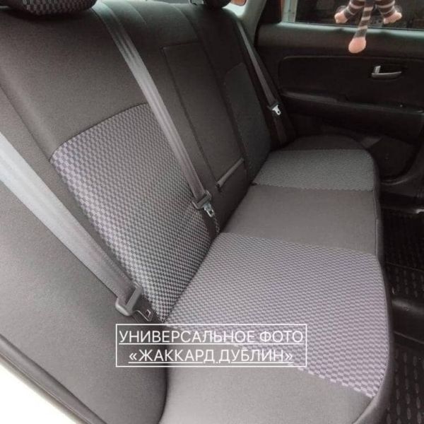 Чехлы Жаккард на Hyundai Solaris седан 2010-2017 г.в.