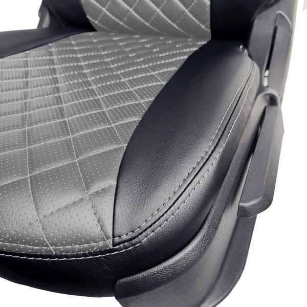 Чехлы Экокожа Ромб на Ford Focus 2 2005-2011 г.в.
