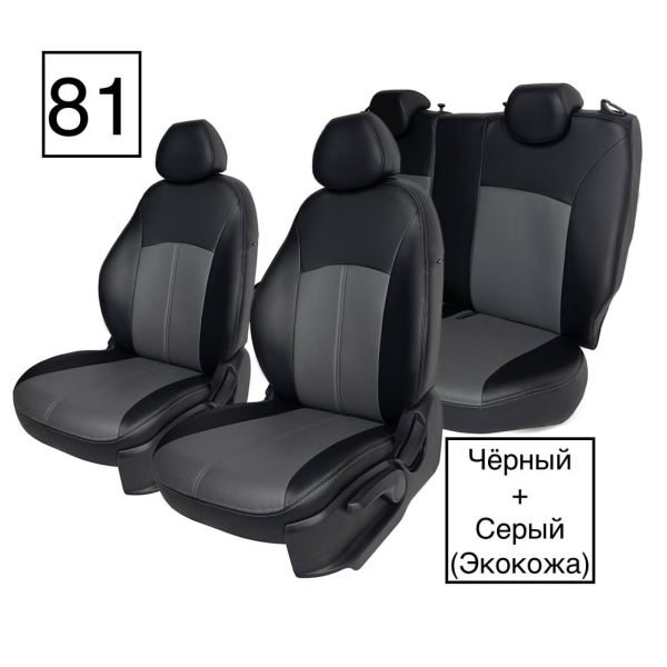 Чехлы Экокожа на Daewoo Nexia (2008-2016)
